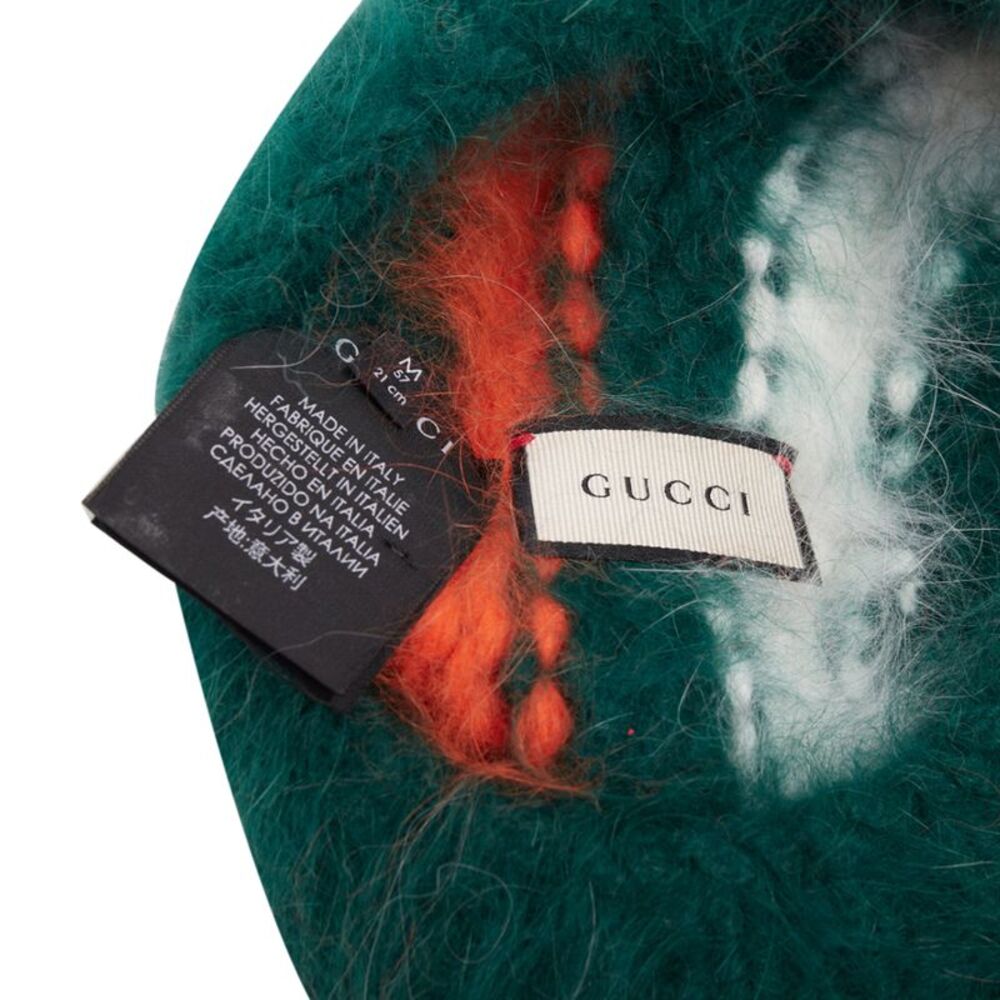 Gucci 2016 Green Striped Hat - Picture 8 of 8